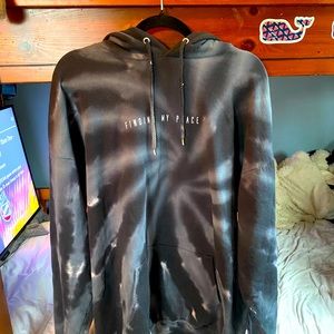 Size XL Tie-Die Open Planes “Finding my Peace” Hoodie.